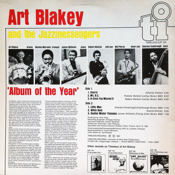 Release: Album Of The Year-Vinyl-Netherlands-1981-SJP 155-2054367
