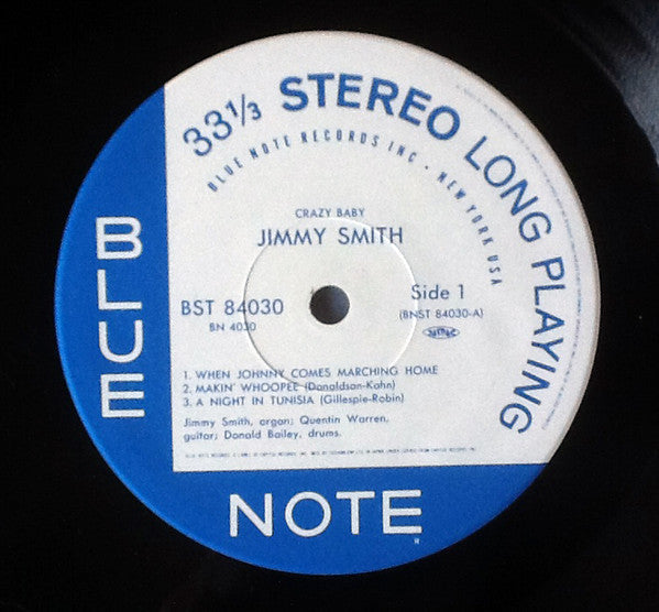 Release: Crazy! Baby-Vinyl-Japan-1992-84030, BST 84030, ST-84030, BN 4030-5967349