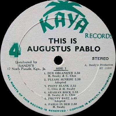 This Is Augustus Pablo