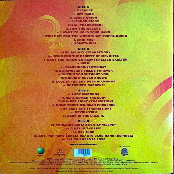 Release: Love-Vinyl-Europe-2007-0946 379 808 11, 0946 379 808 11-1646450