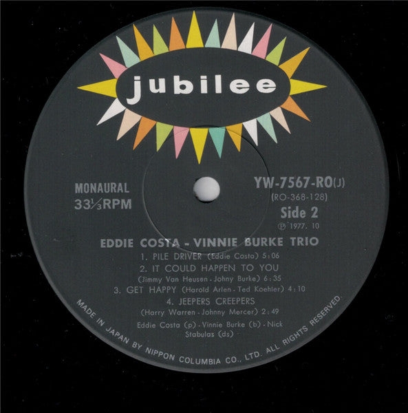 Eddie Costa - Vinnie Burke Trio