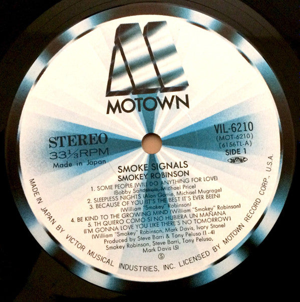 Master Release: Smoke Signals by Smokey Robinson