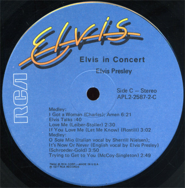 Elvis In Concert