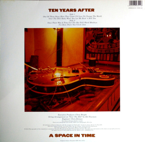 Release: A Space In Time-Vinyl, DVD-Europe-2012-VCHR 1001-3905345