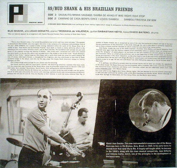 Master Release: Bud Shank & His Brazilian Friends by Bud Shank