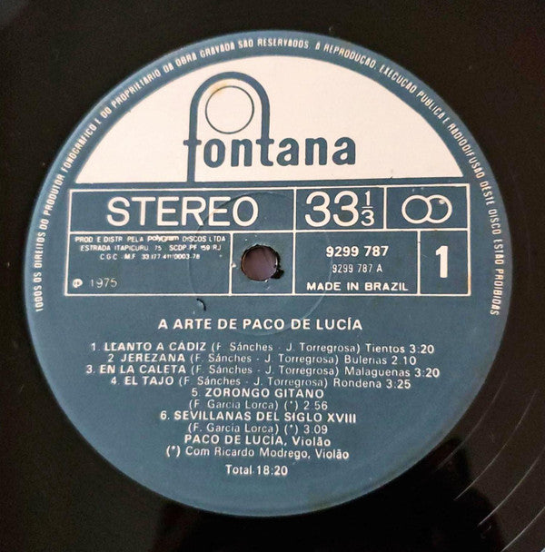 A Arte De Paco De Lucia