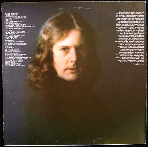 Release: Peace On You-Vinyl-US-1974-KC 32956-2419887