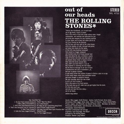 Release: Out Of Our Heads-Vinyl-UK-1977-SKL 4733-5944575