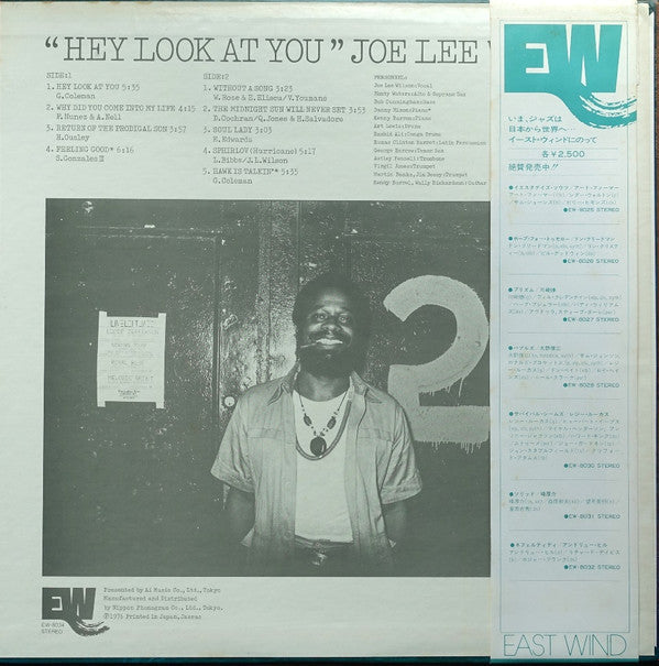Master Release: Hey Look At You by Joe Lee Wilson