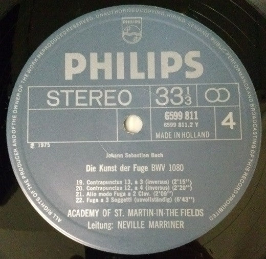 Bach / The Art Of Fugue