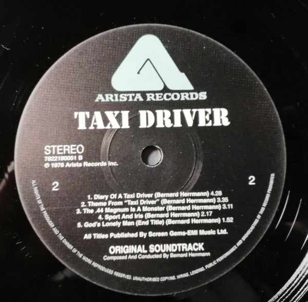 Taxi Driver - Original Soundtrack Recording