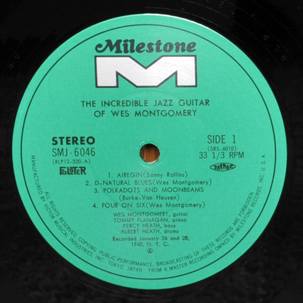 The Incredible Jazz Guitar Of Wes Montgomery