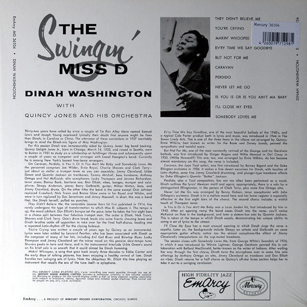 The Swingin' Miss "D"