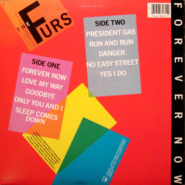 Release: Forever Now-Vinyl-US-1982-ARC 38261, 38261-7230863