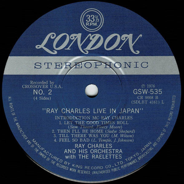 Release: Live In Japan-Vinyl-Japan-1976-GSW-535-6, GSW-535-6-2481517