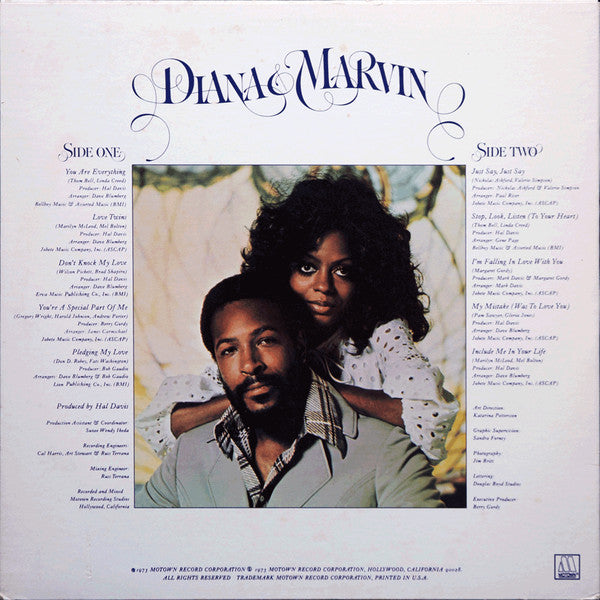 Release: Diana & Marvin-Vinyl-US-None-M-803V1, M6-803 S1-6813091