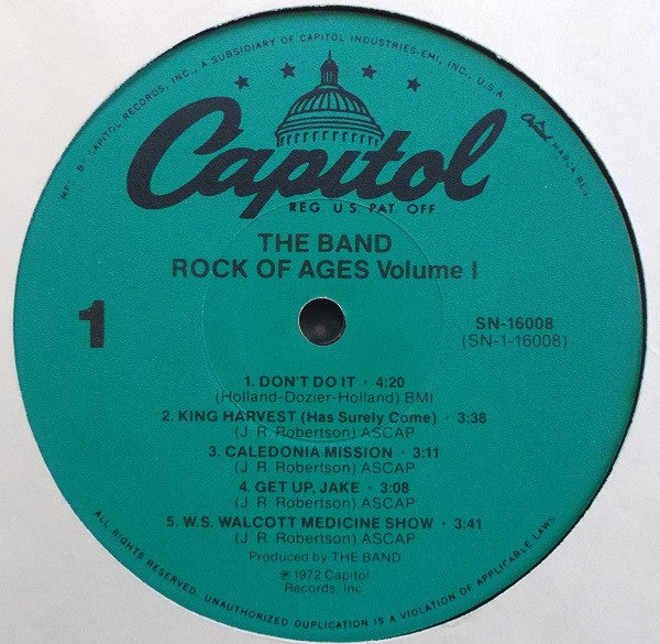 Rock Of Ages (Volume 1)