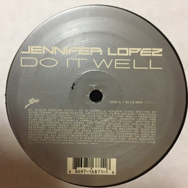 Master Release: Do It Well by Jennifer Lopez