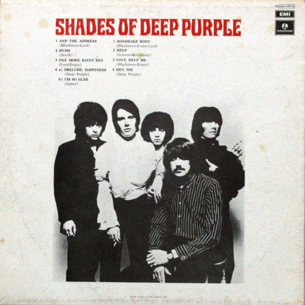 Release: Shades Of Deep Purple-Vinyl-Italy-None-3C 054-04175-6768856