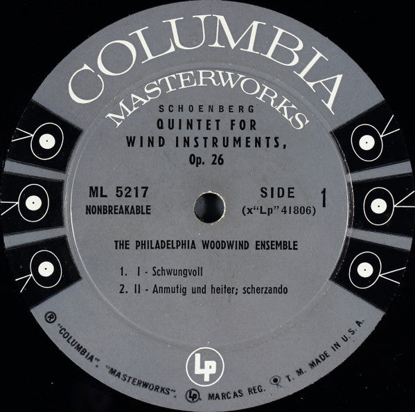 Quintet For Wind Instruments, Op. 26