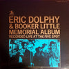 Eric Dolphy - Memorial Album Recorded Live At The Five Spot (Vinyl, LP, Album, Reissue, Stereo) Very Good Plus (VG+) / Very Good (VG)