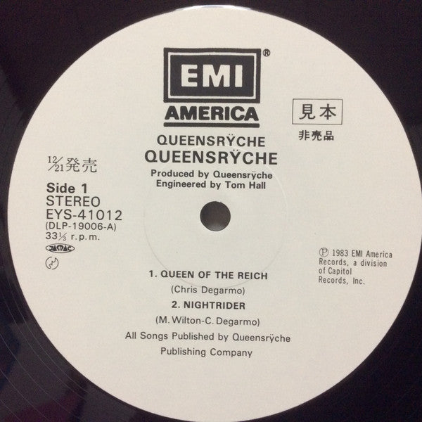 Release: Queensrÿche-Vinyl-Japan-1983-EYS-41012-3312981