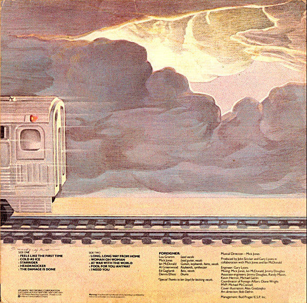 Release: Foreigner-Vinyl-US-1977-SD 19109-9667119