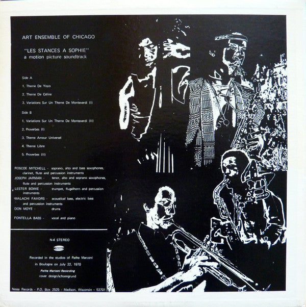 Release: Bande Sonore Originale Du Film "Les Stances À Sophie"-Vinyl-US-1971-N- 4-5959678