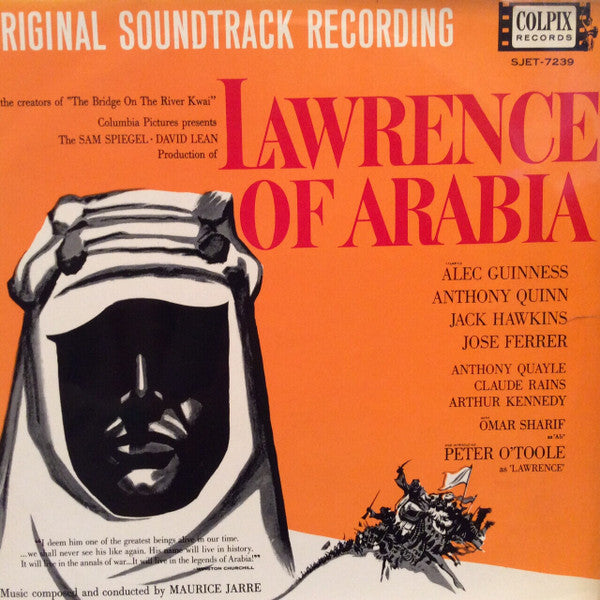 Original Soundtrack Recording:  Lawrence Of Arabia