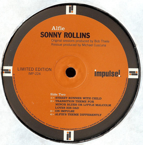 Original Music From The Score "Alfie"