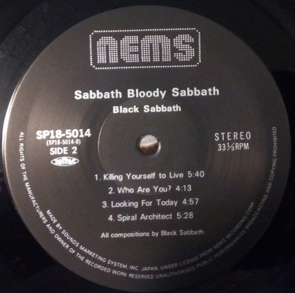 Sabbath Bloody Sabbath