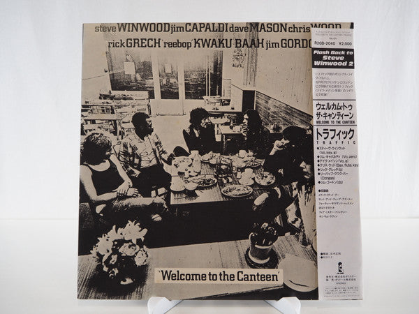 Release: Welcome To The Canteen-Vinyl-Japan-1986-R20D-2040, R20D-2040-8009415