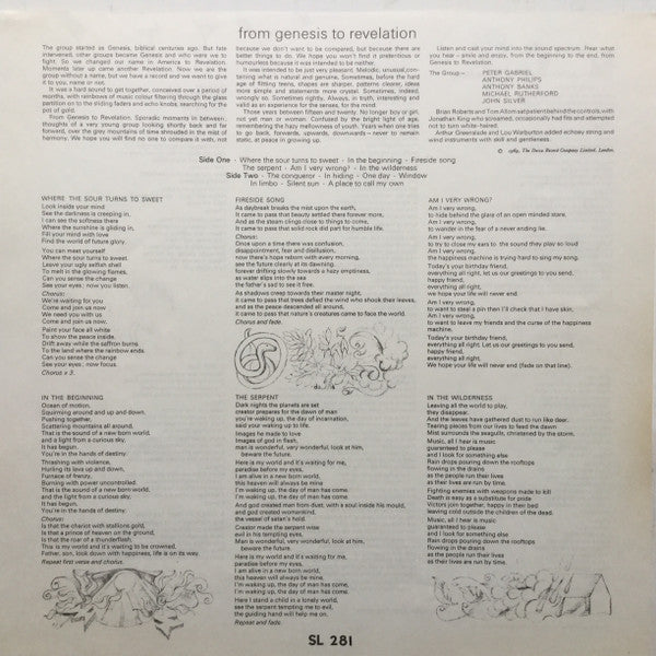 From Genesis To Revelation