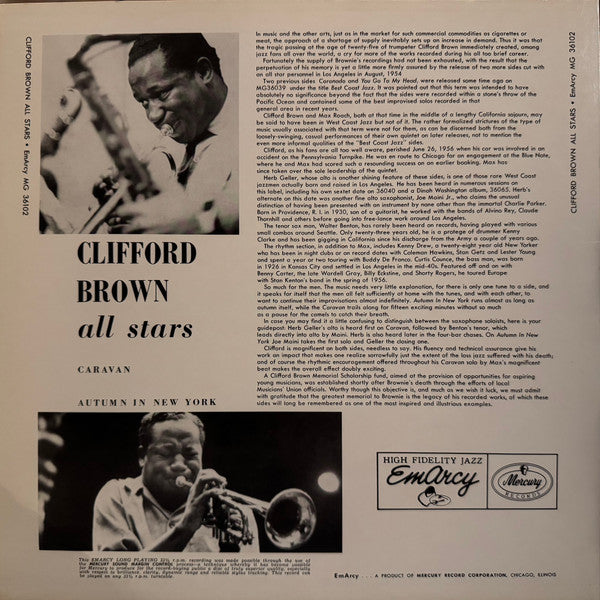 Clifford Brown All Stars