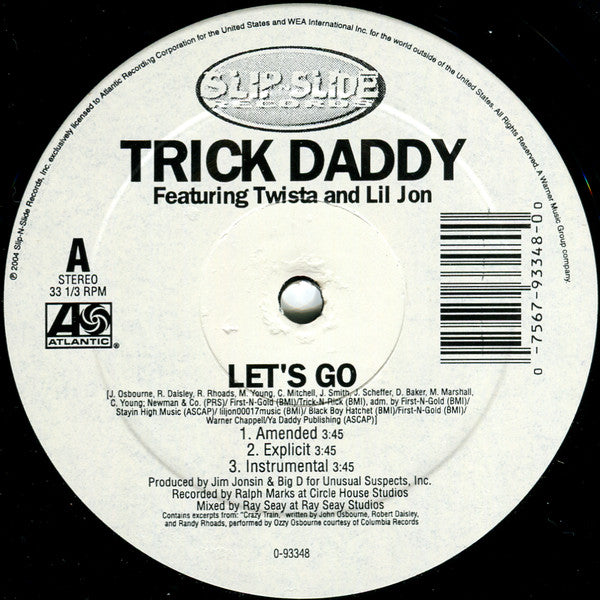 Release: Let's Go-Vinyl-US-2004-0-93348, 0-93348-4985216