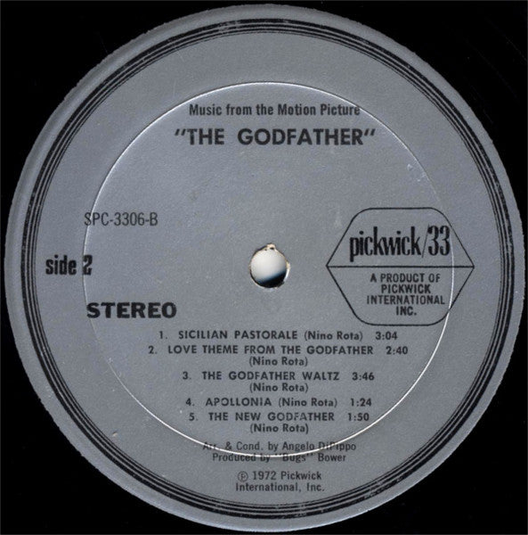 Music From The Motion Picture The Godfather