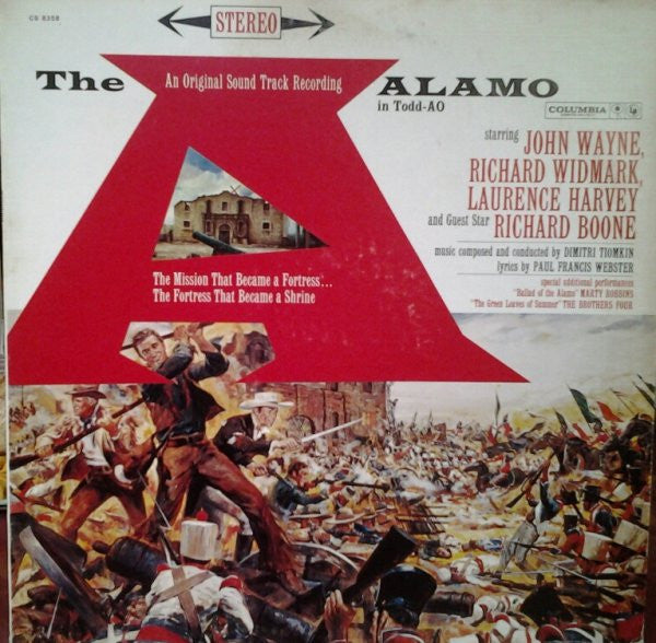 Release: The Alamo (In Todd-AO)-Vinyl-US-None-CS 8358-3746930