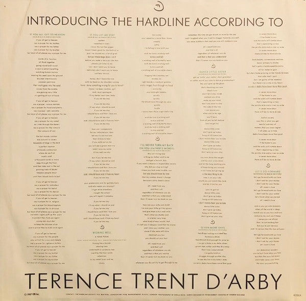 Introducing The Hardline According To Terence Trent D'Arby