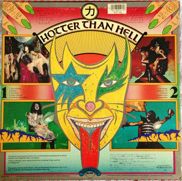 Release: Hotter Than Hell-Vinyl-US-1985-NBLP 7006, 824147-1-4434085