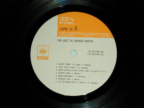 The Best Of Johnny Winter