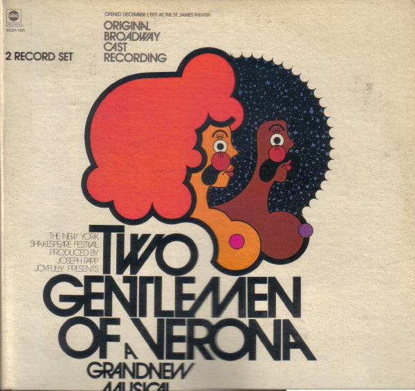 Master Release: Two Gentlemen Of Verona: A Grand New Musical (Original Broadway Cast Recording) by Various