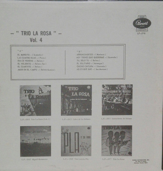 Trio La Rosa Vol-4