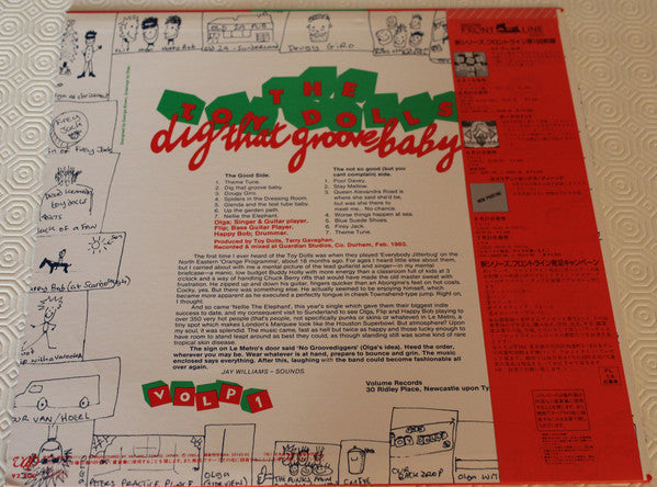 Master Release: Dig That Groove Baby by Toy Dolls
