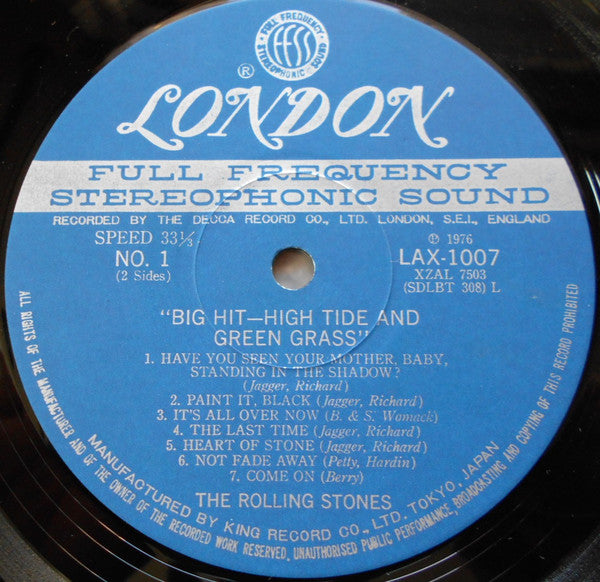 Big Hits [High Tide And Green Grass]