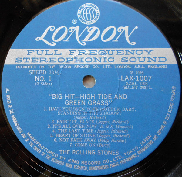 Big Hits [High Tide And Green Grass]