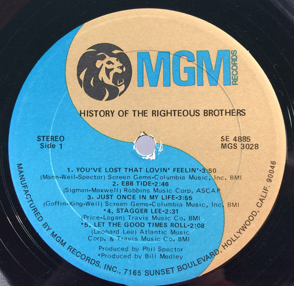 The History Of The Righteous Brothers
