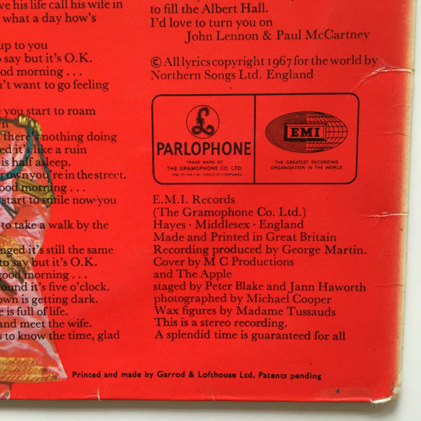 Sgt. Pepper's Lonely Hearts Club Band