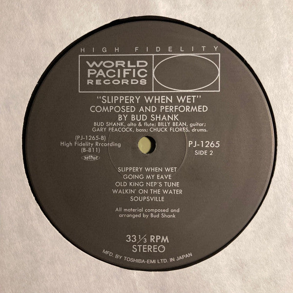 Original Soundtrack  Slippery When Wet  (Composed And Performed By Bud Shank)