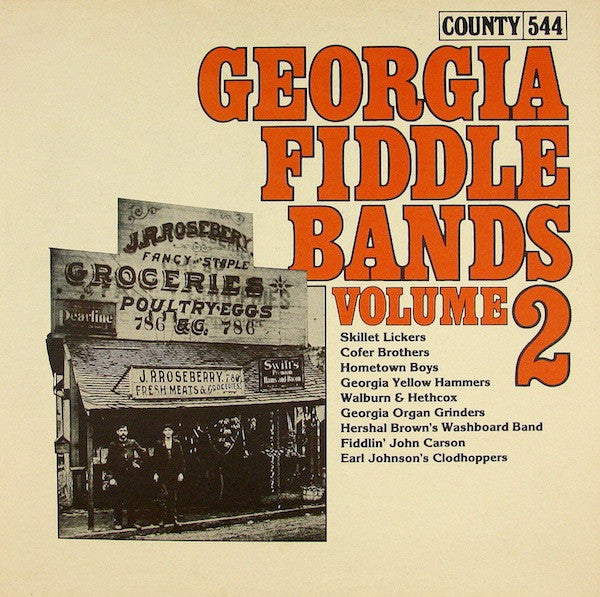 Release: Georgia Fiddle Bands Volume 2-Vinyl-US-None-544-4131491
