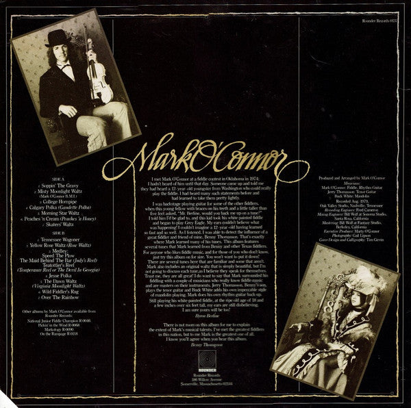 Master Release: Soppin' The Gravy by Mark O'Connor